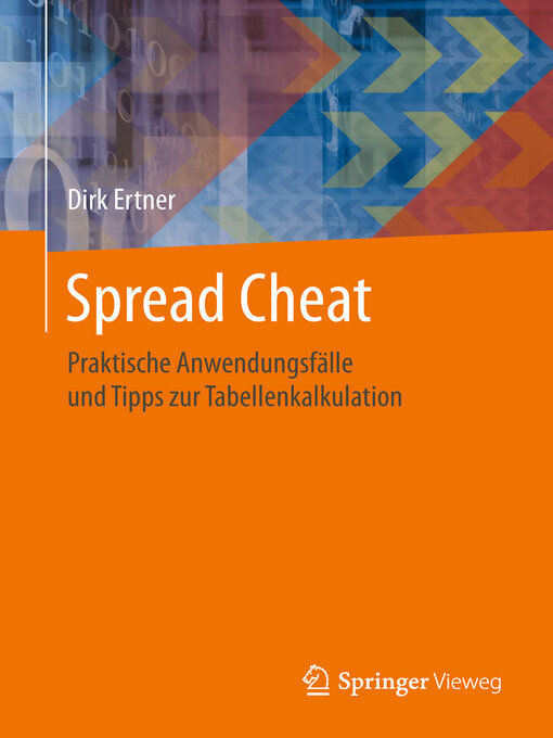 Title details for Spread Cheat by Dirk Ertner - Available